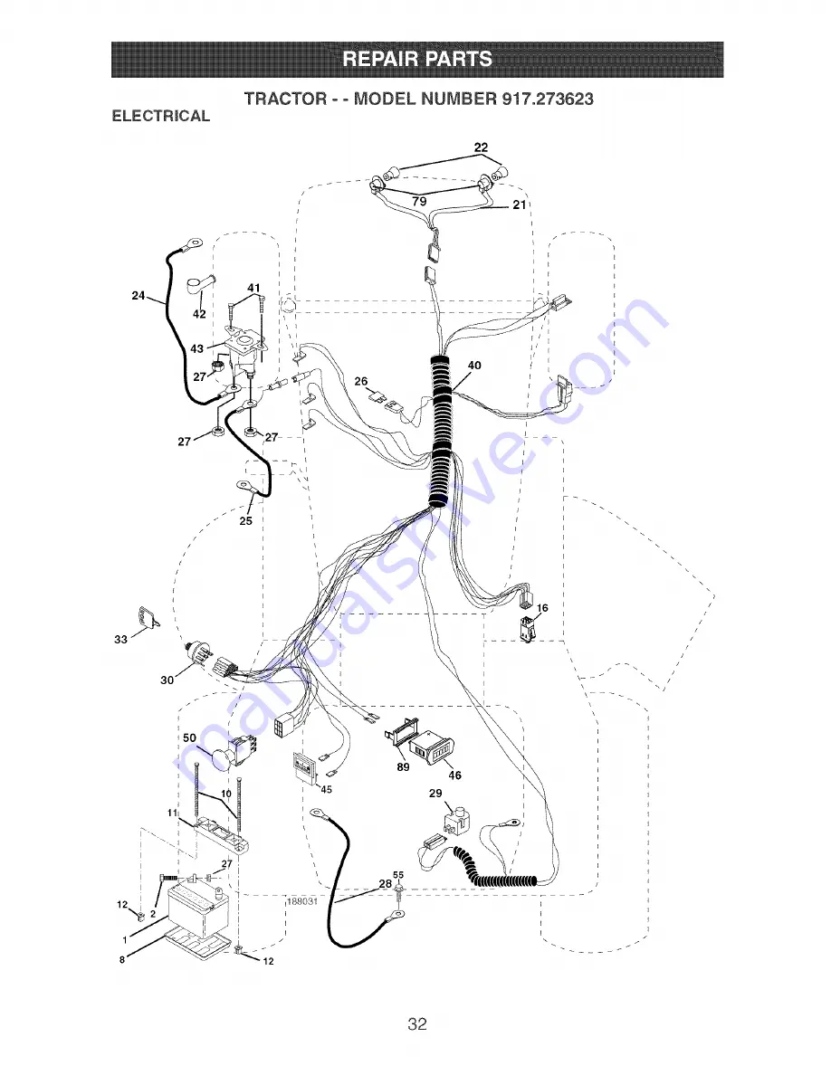 Craftsman 917.273623 Скачать руководство пользователя страница 32