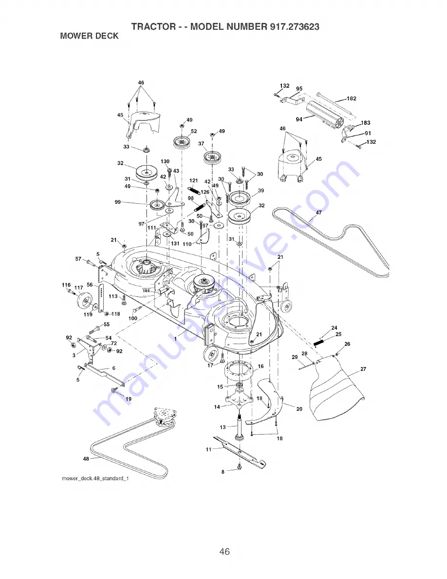 Craftsman 917.273623 Owner'S Manual Download Page 46