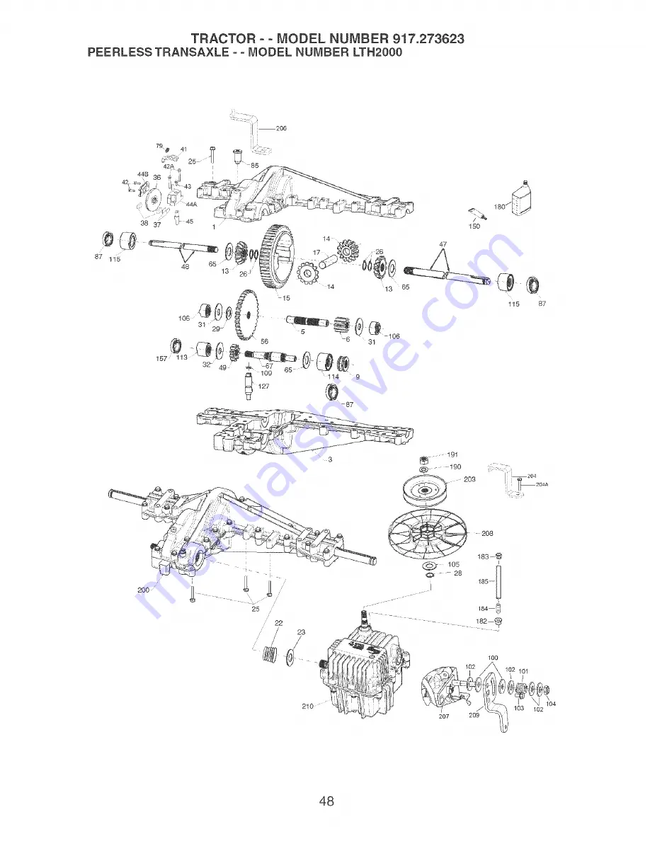 Craftsman 917.273623 Owner'S Manual Download Page 48