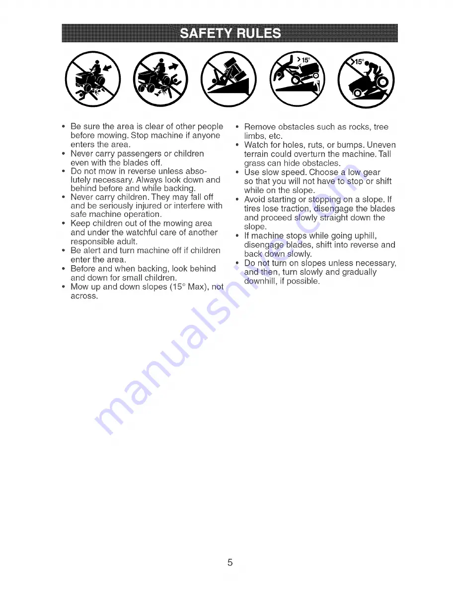 Craftsman 917.273630 Owner'S Manual Download Page 5