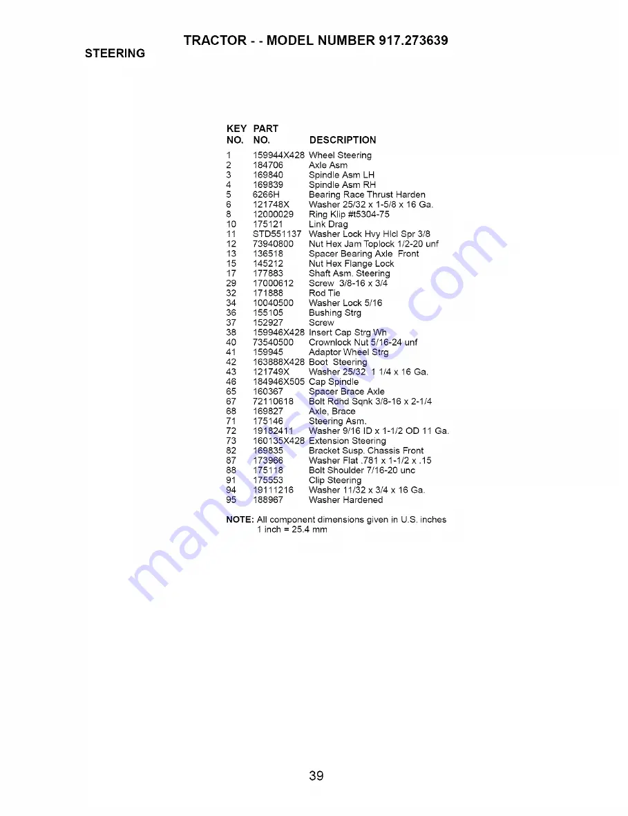 Craftsman 917.273639 Owner'S Manual Download Page 39