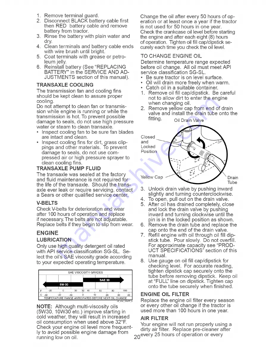 Craftsman 917.2736402 Owner'S Manual Download Page 20