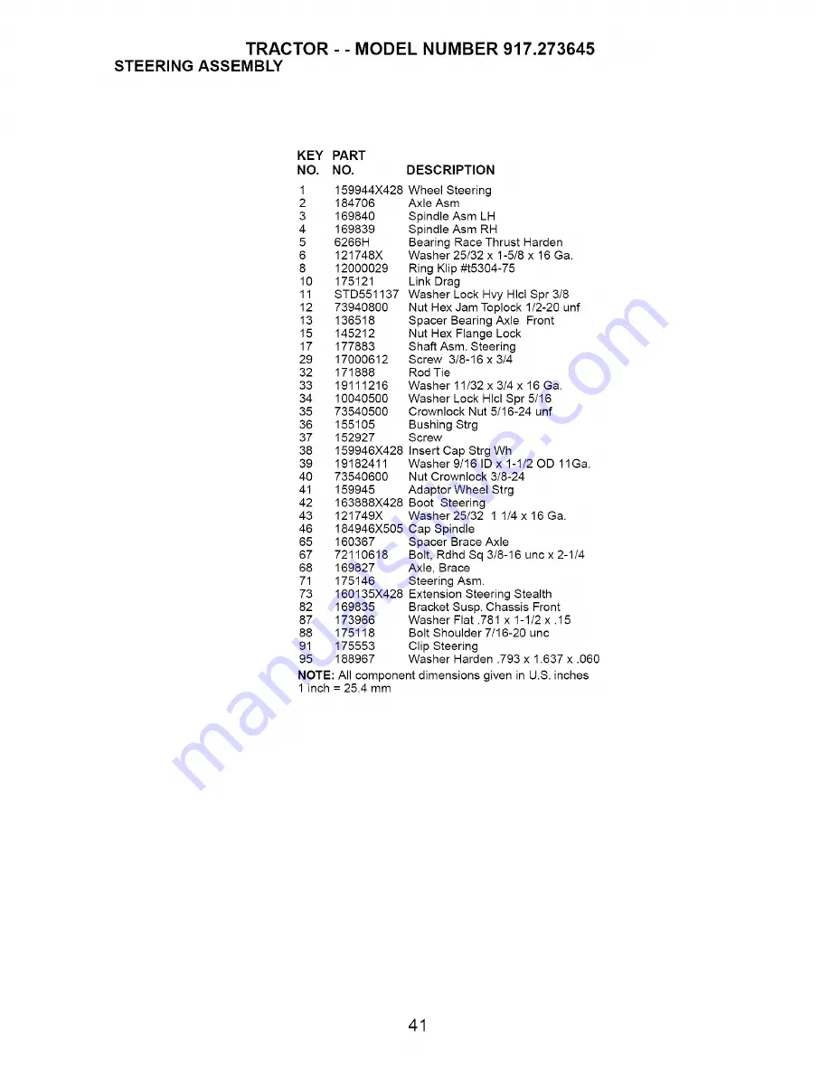 Craftsman 917.273645 Скачать руководство пользователя страница 41