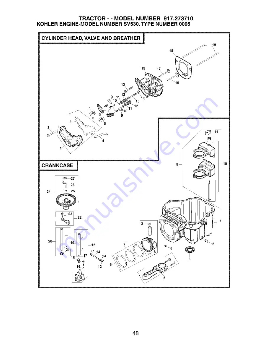 Craftsman 917.273710 Owner'S Manual Download Page 48