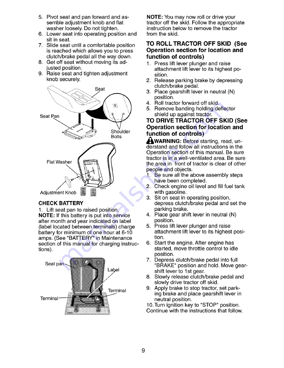 Craftsman 917.273750 Owner'S Manual Download Page 9