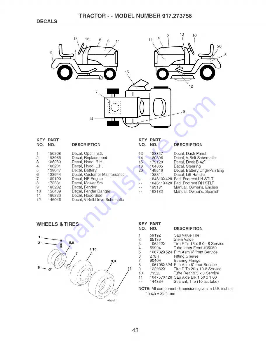 Craftsman 917.273756 Скачать руководство пользователя страница 43