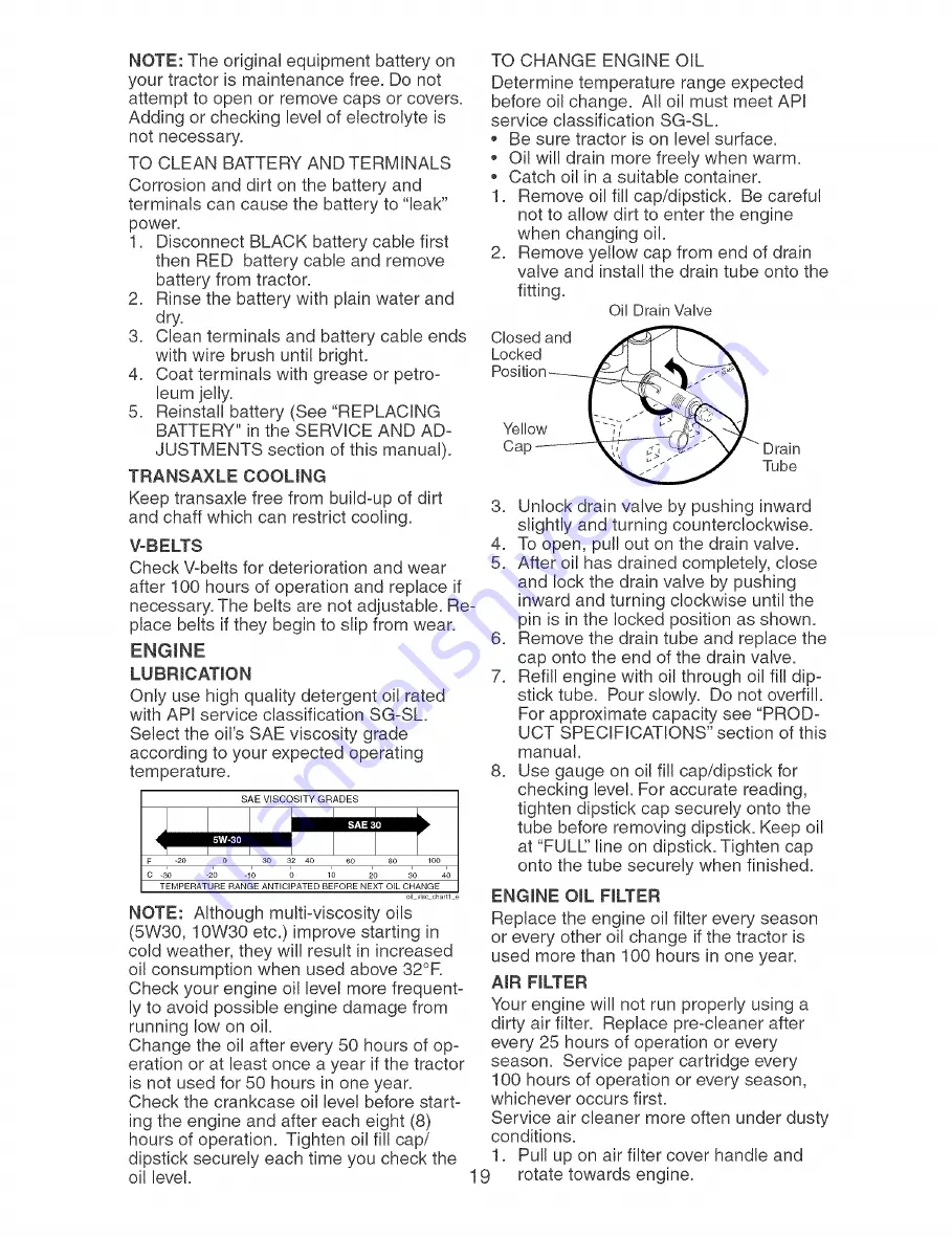 Craftsman 917.273757 Owner'S Manual Download Page 19