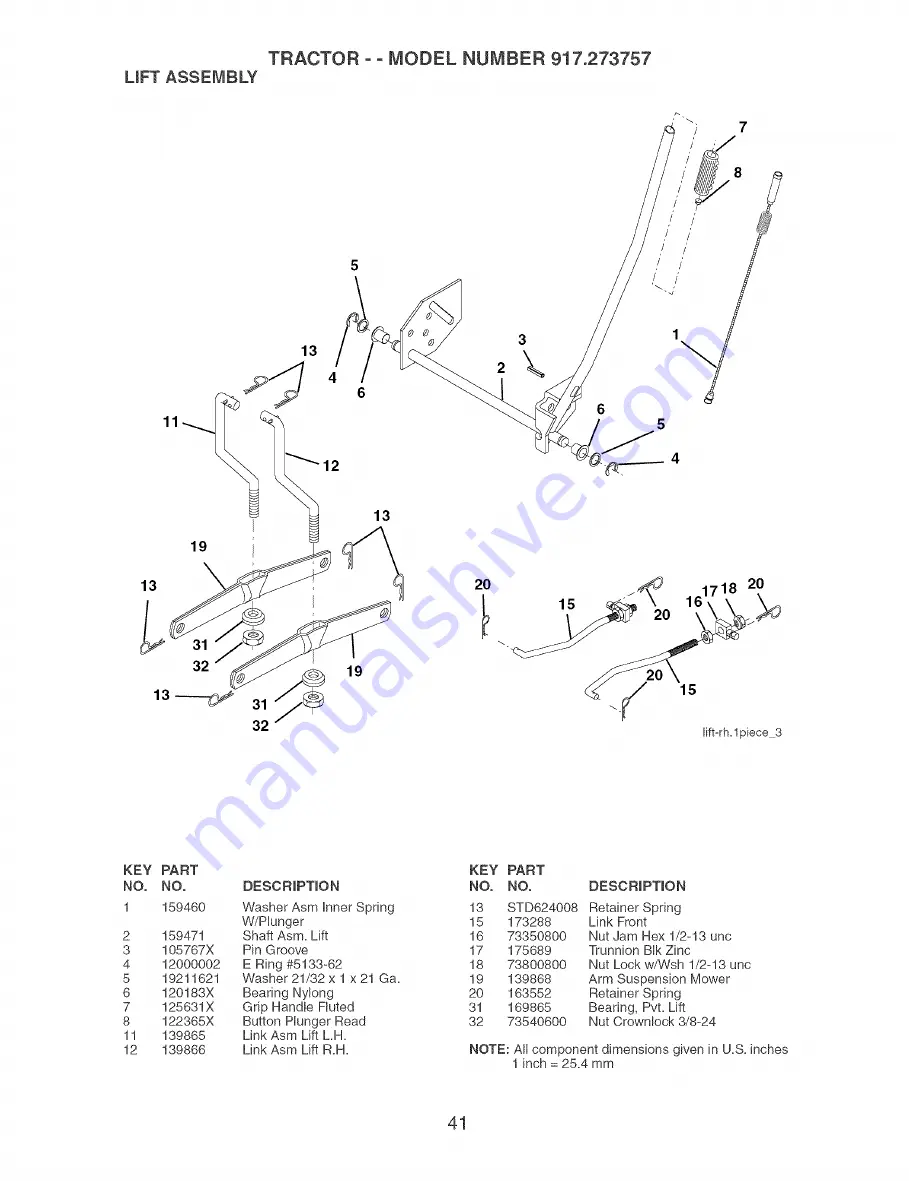 Craftsman 917.273757 Owner'S Manual Download Page 41