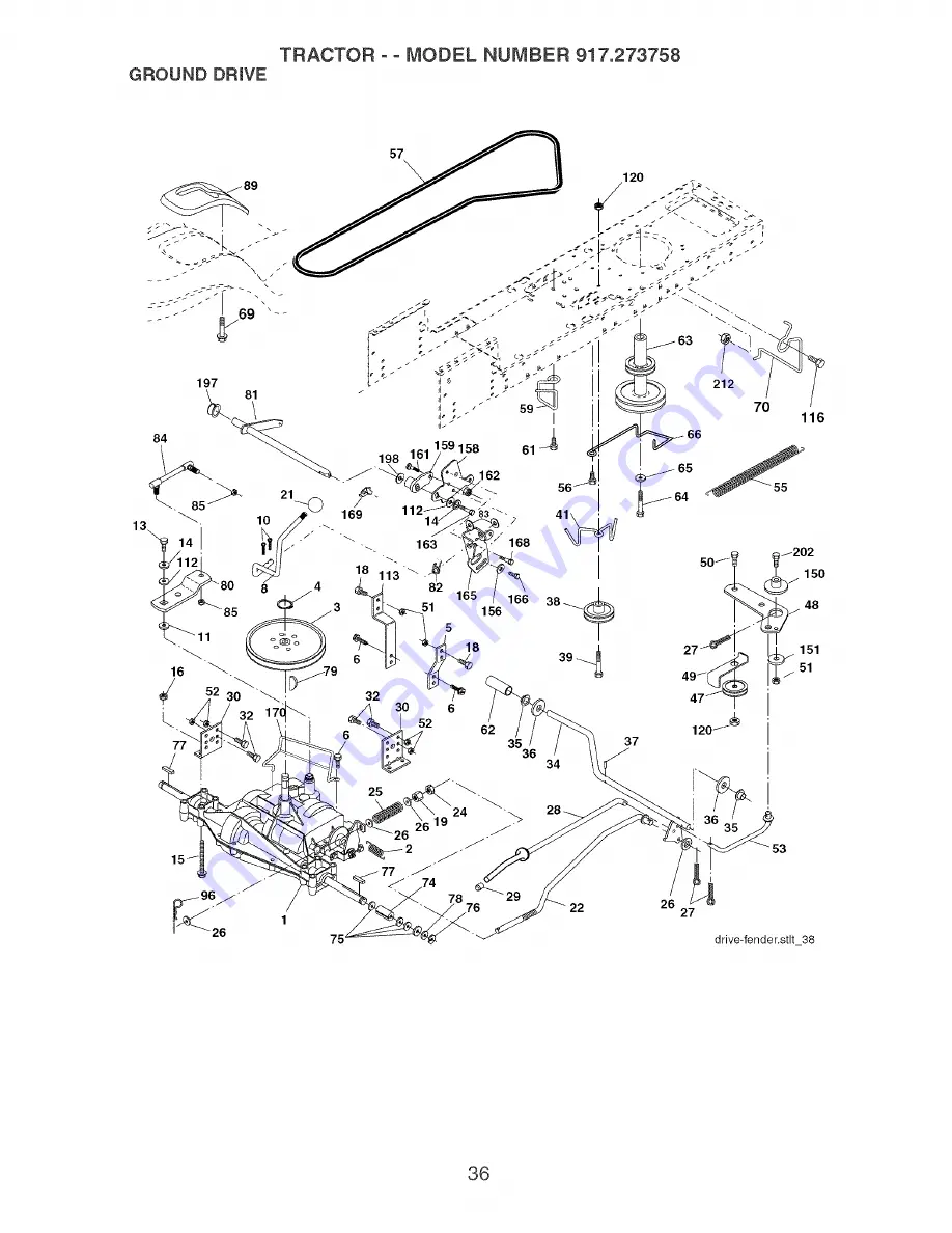 Craftsman 917.273758 Скачать руководство пользователя страница 36