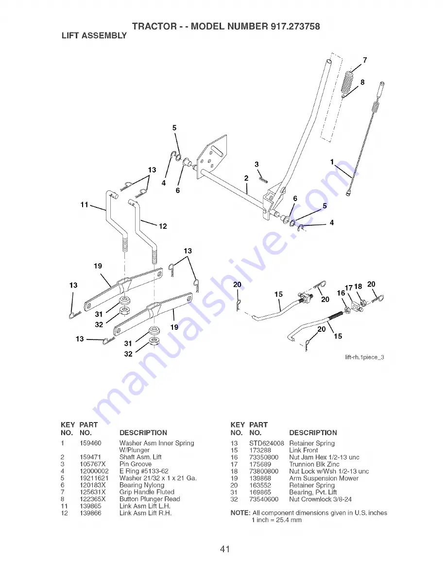 Craftsman 917.273758 Owner'S Manual Download Page 41