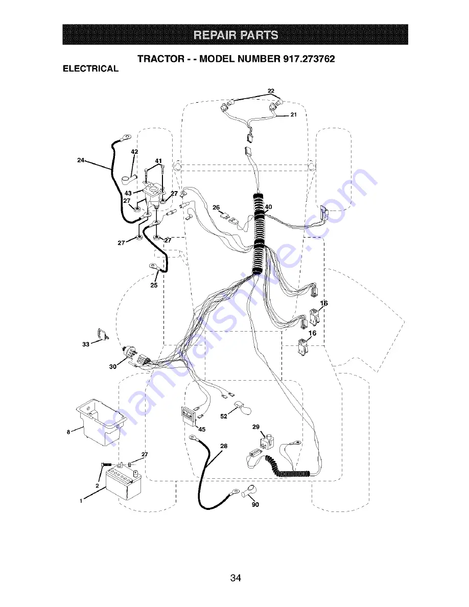 Craftsman 917.273762 Owner'S Manual Download Page 34