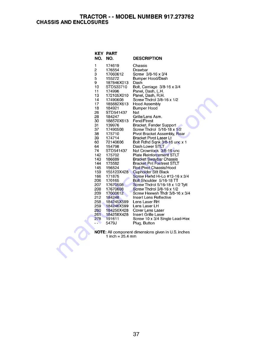 Craftsman 917.273762 Owner'S Manual Download Page 37