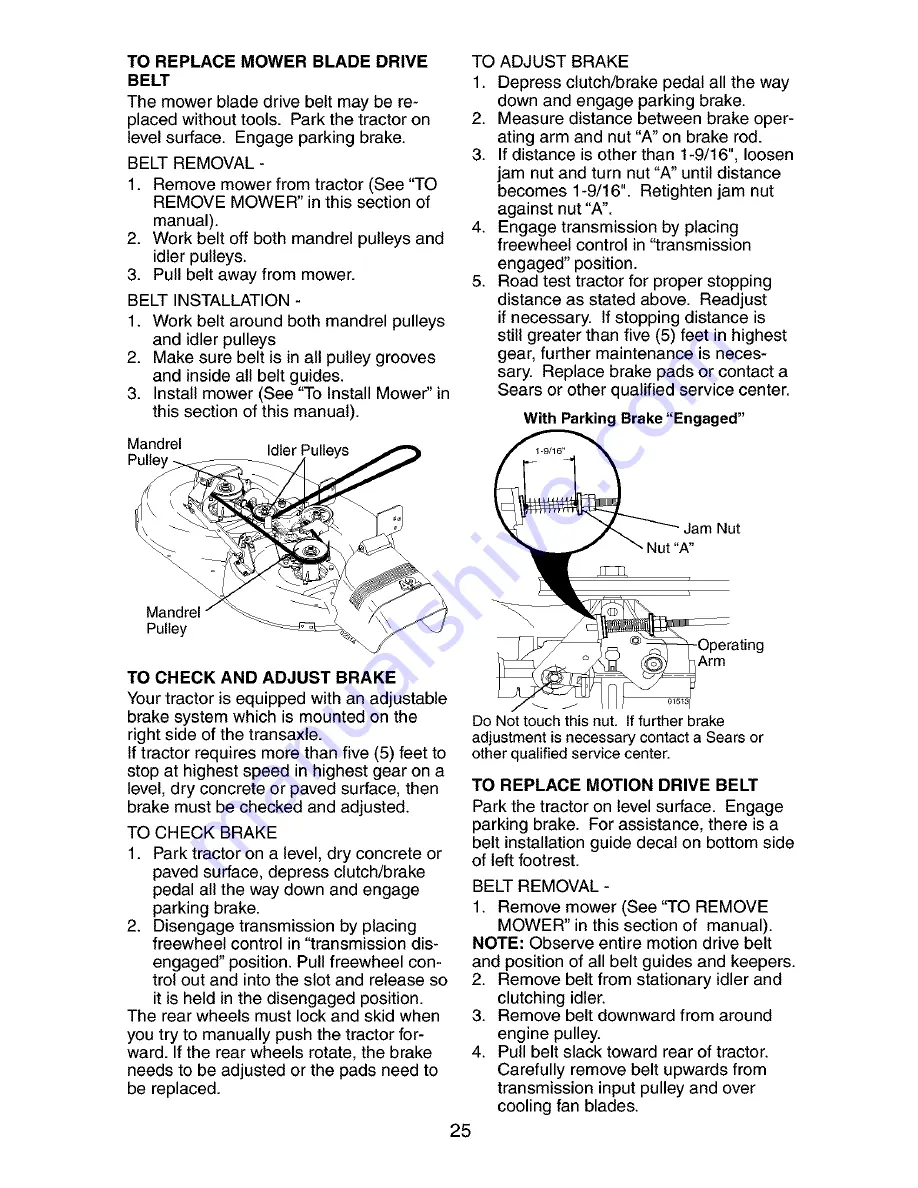 Craftsman 917.273780 Owner'S Manual Download Page 25