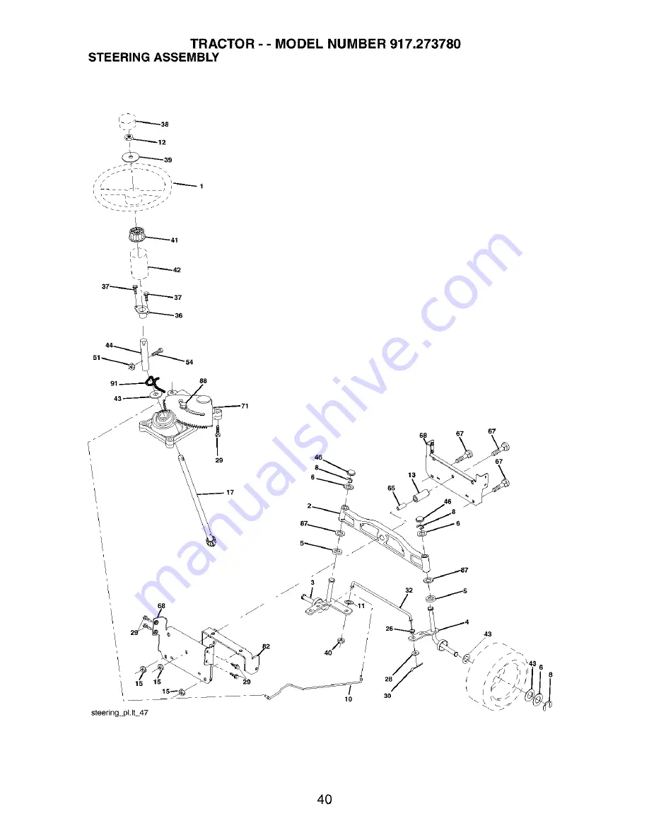 Craftsman 917.273780 Owner'S Manual Download Page 40