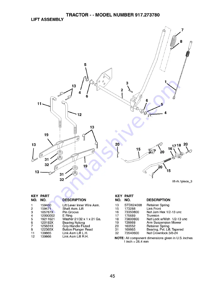 Craftsman 917.273780 Owner'S Manual Download Page 45