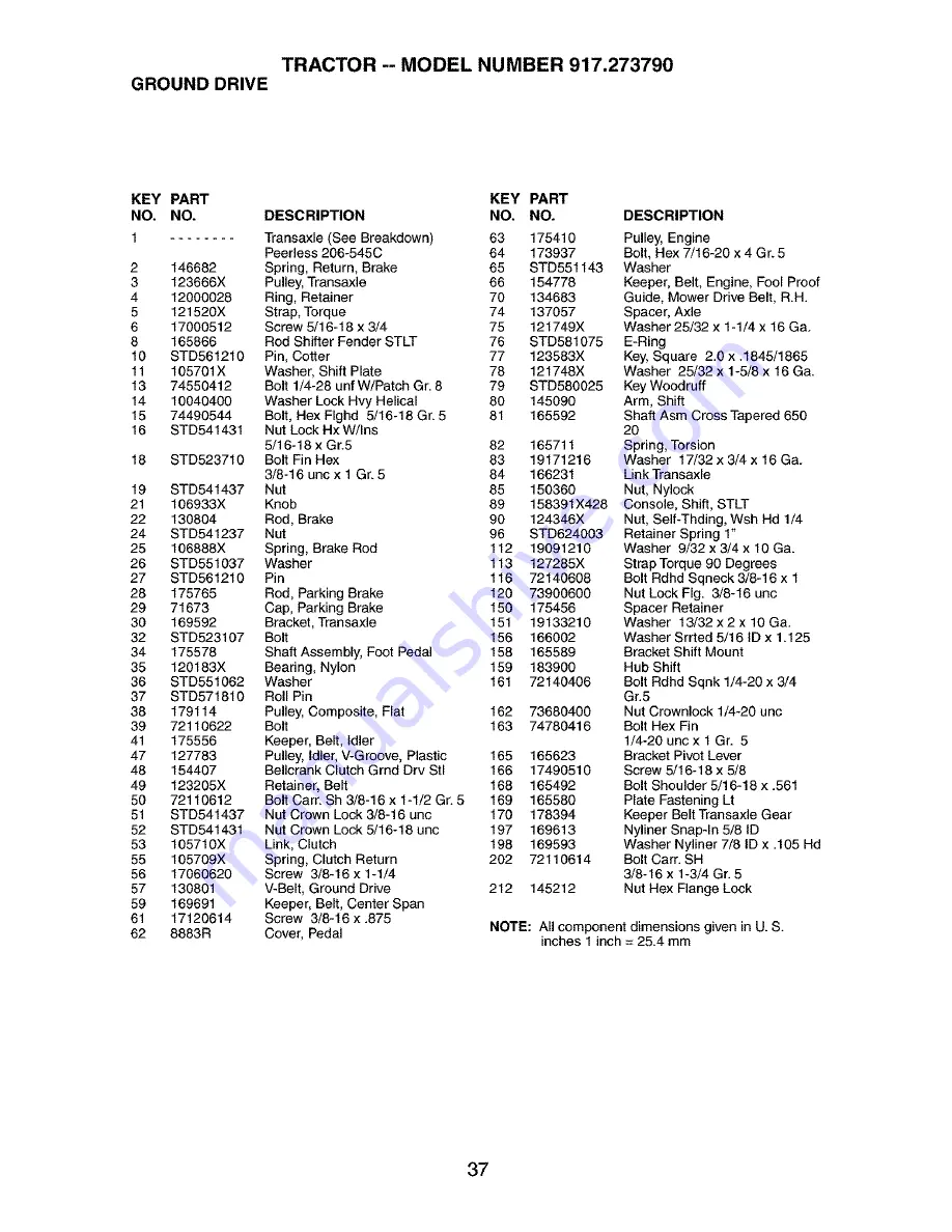 Craftsman 917.273790 Owner'S Manual Download Page 37