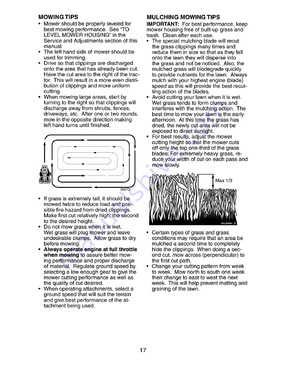 Craftsman 917.273802 Owner'S Manual Download Page 17