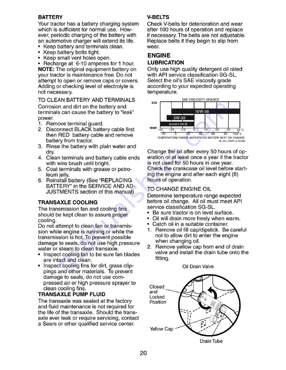 Craftsman 917.273802 Owner'S Manual Download Page 20