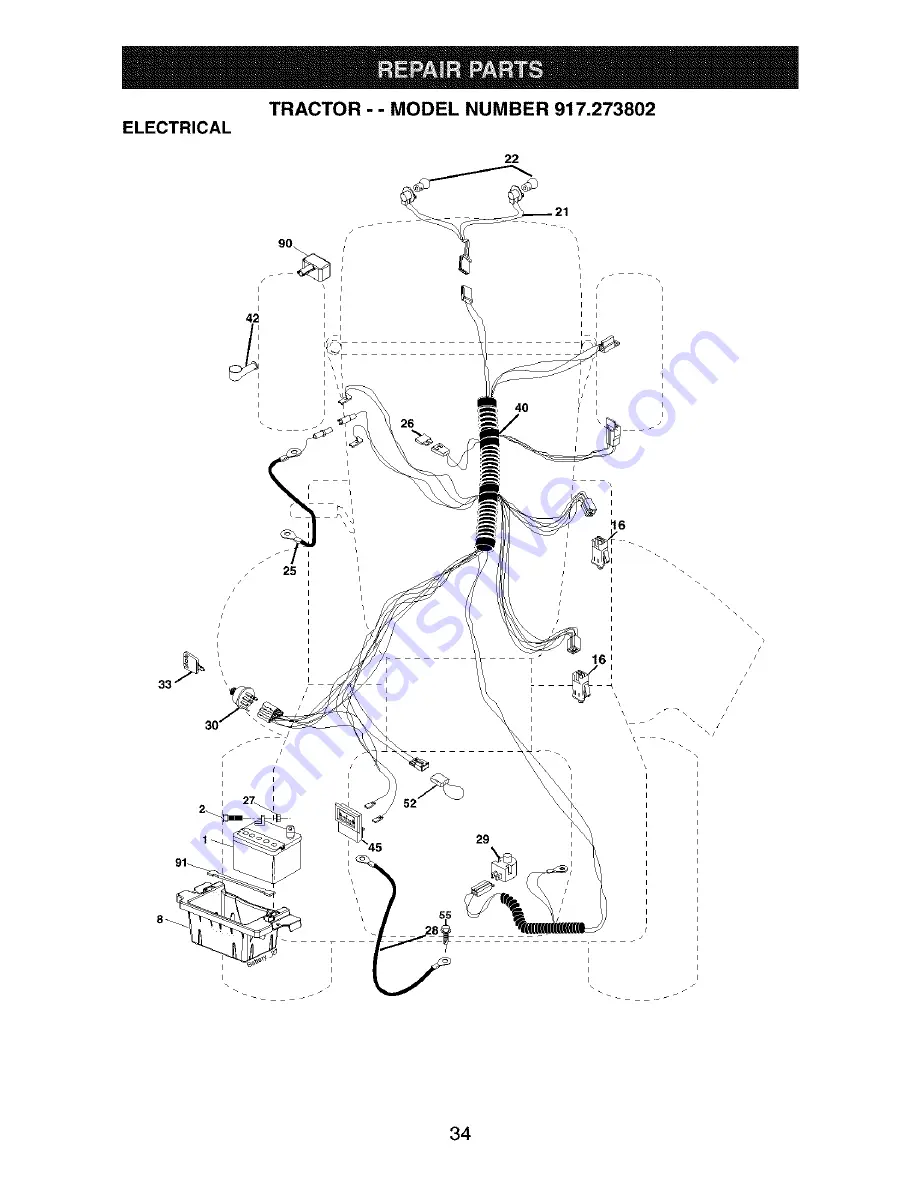 Craftsman 917.273802 Owner'S Manual Download Page 34