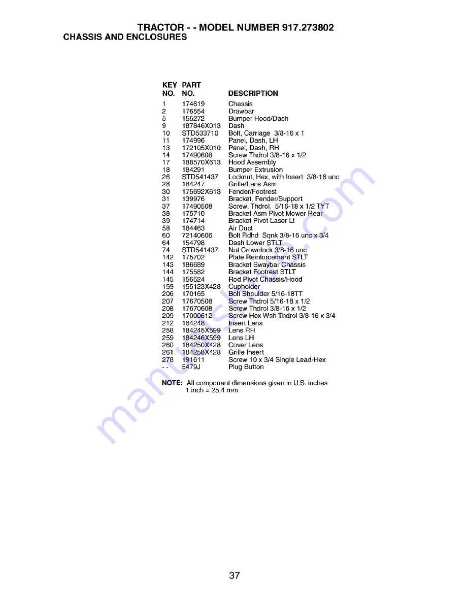 Craftsman 917.273802 Скачать руководство пользователя страница 37