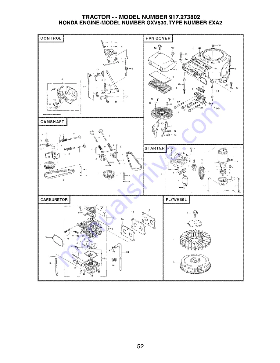 Craftsman 917.273802 Owner'S Manual Download Page 52