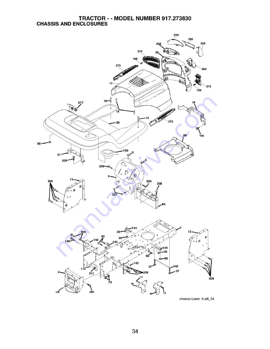 Craftsman 917.273830 Owner'S Manual Download Page 34