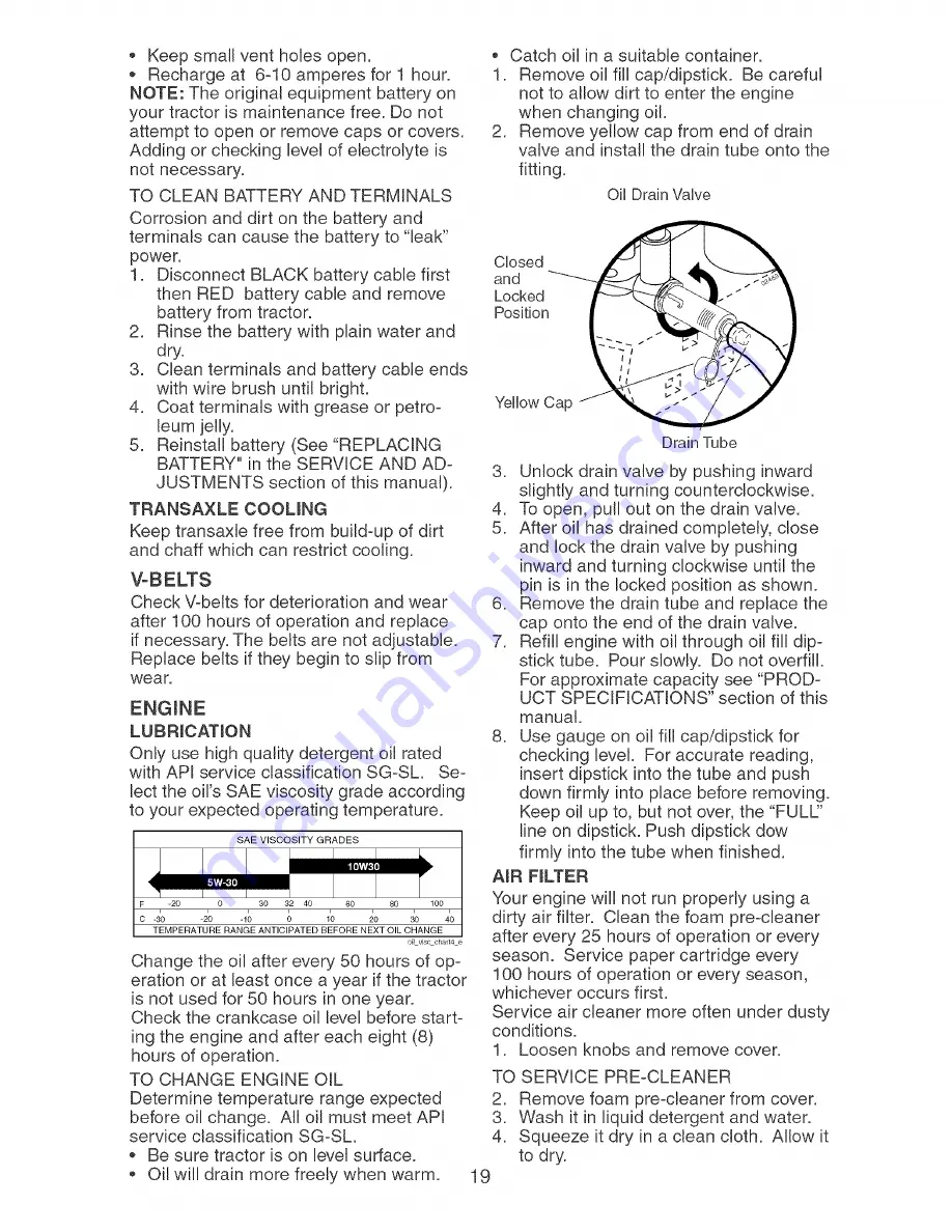 Craftsman 917.273850 Owner'S Manual Download Page 19