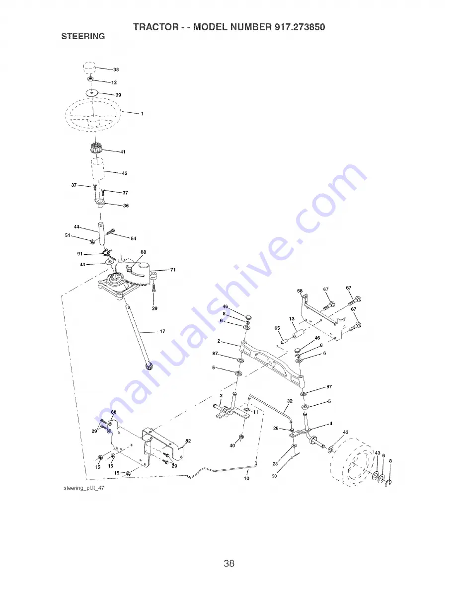 Craftsman 917.273850 Owner'S Manual Download Page 38