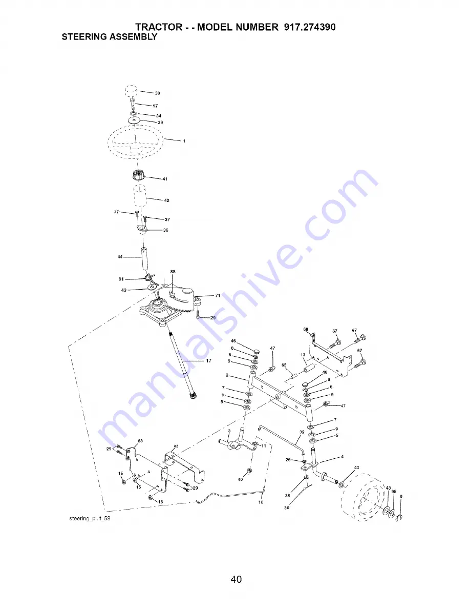 Craftsman 917.274390 Owner'S Manual Download Page 40