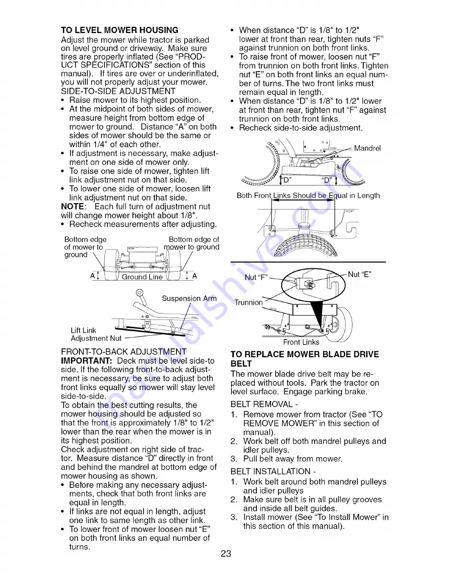 Craftsman 917.27475 Owner'S Manual Download Page 23