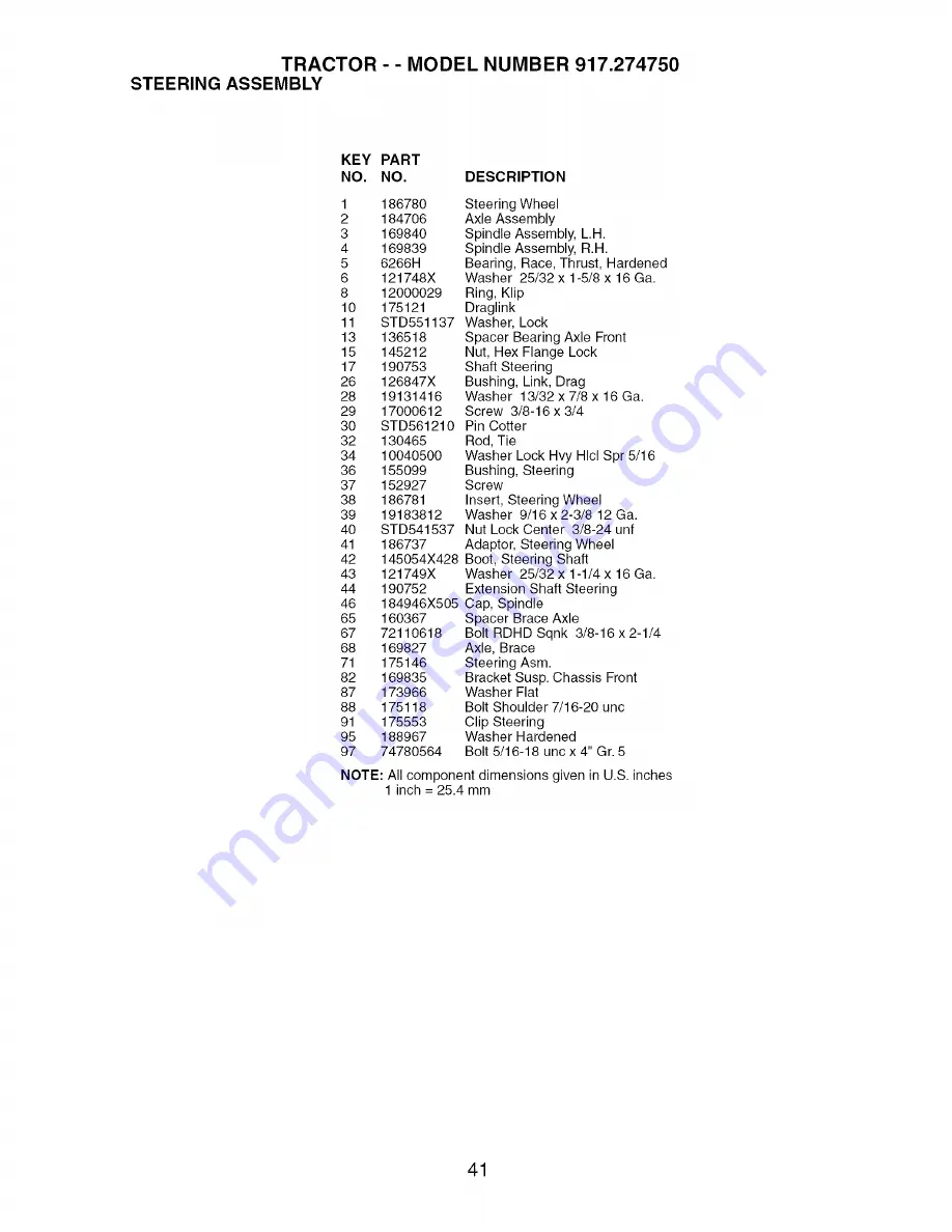 Craftsman 917.27475 Owner'S Manual Download Page 41