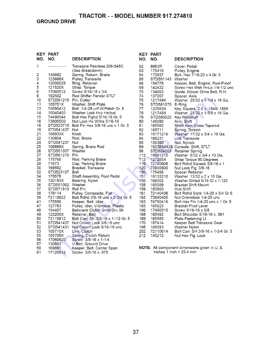 Craftsman 917.27481 Owner'S Manual Download Page 37