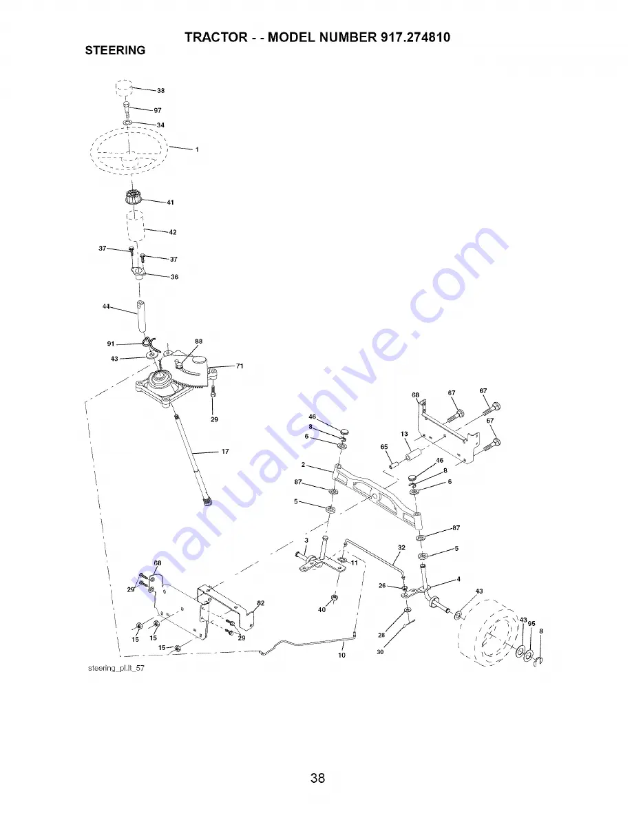 Craftsman 917.27481 Owner'S Manual Download Page 38