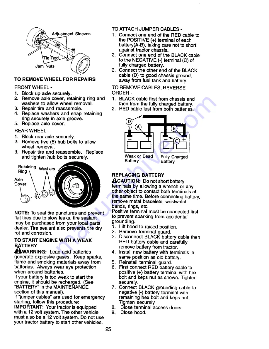 Craftsman 917.274970 Owner'S Manual Download Page 25