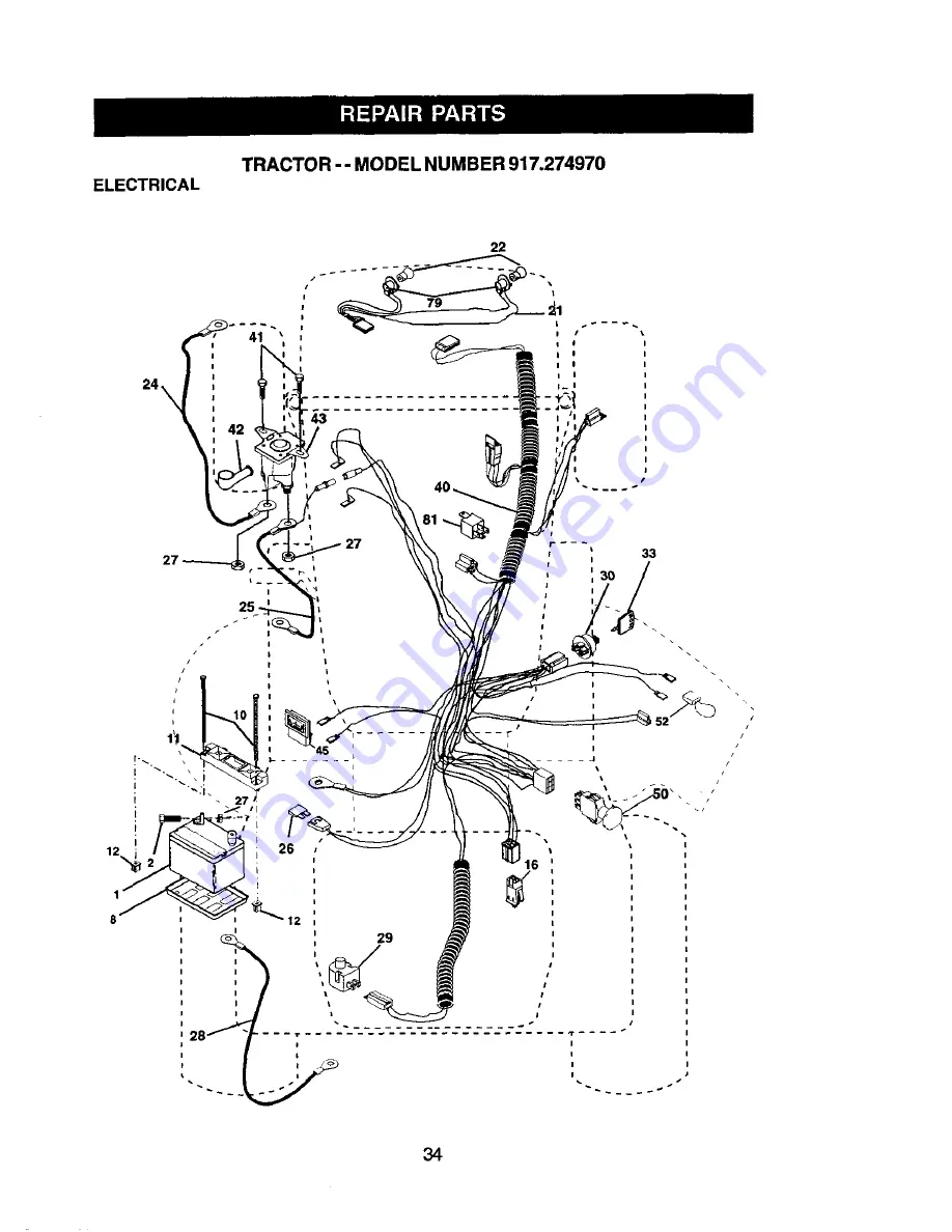 Craftsman 917.274970 Скачать руководство пользователя страница 34