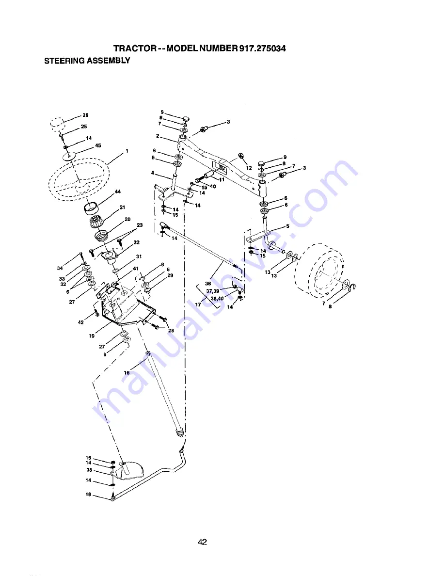 Craftsman 917.275034 Owner'S Manual Download Page 42