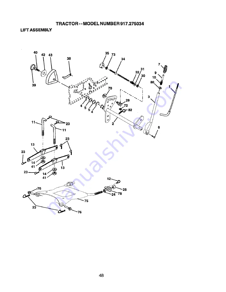 Craftsman 917.275034 Скачать руководство пользователя страница 48