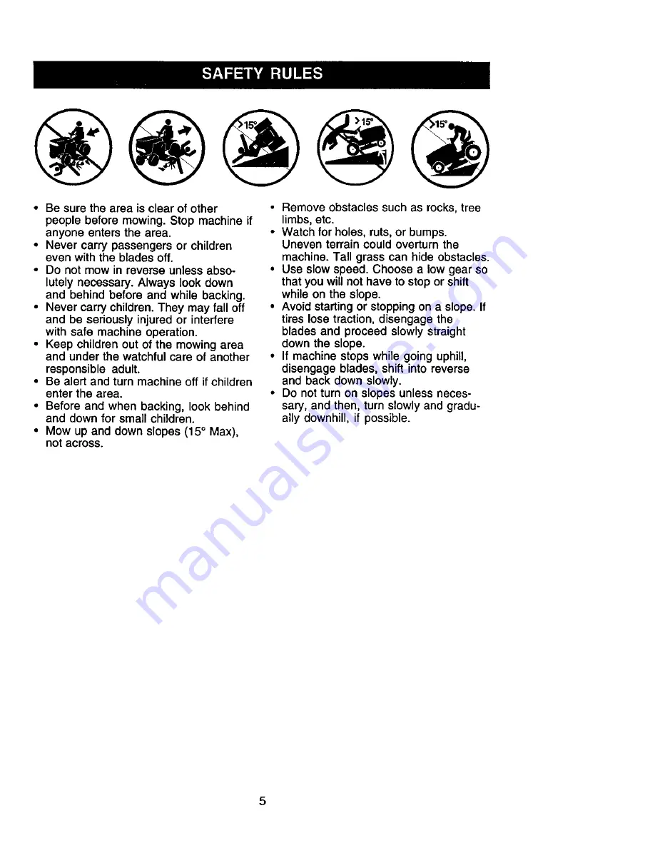 Craftsman 917.275044 Owner'S Manual Download Page 5