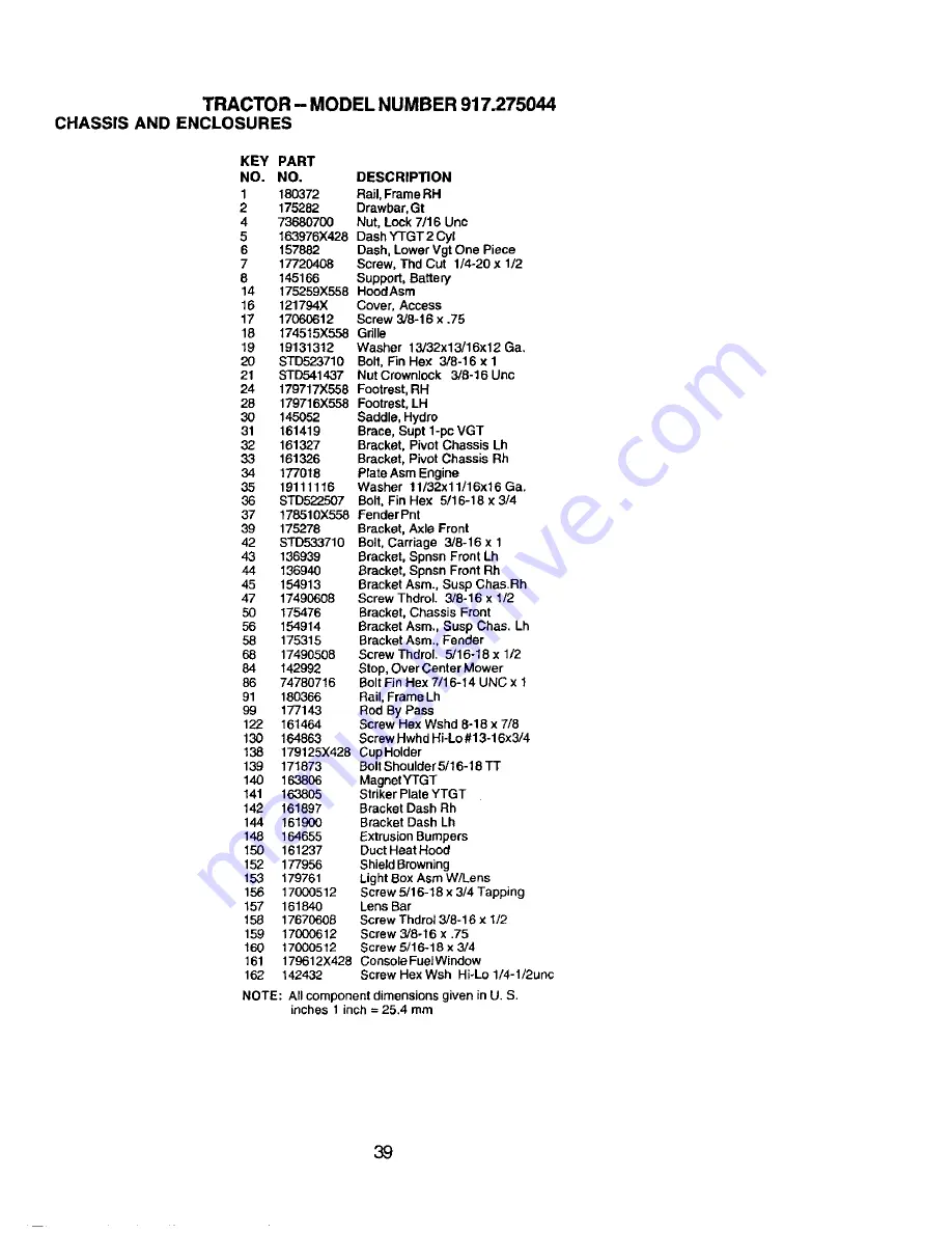 Craftsman 917.275044 Owner'S Manual Download Page 39