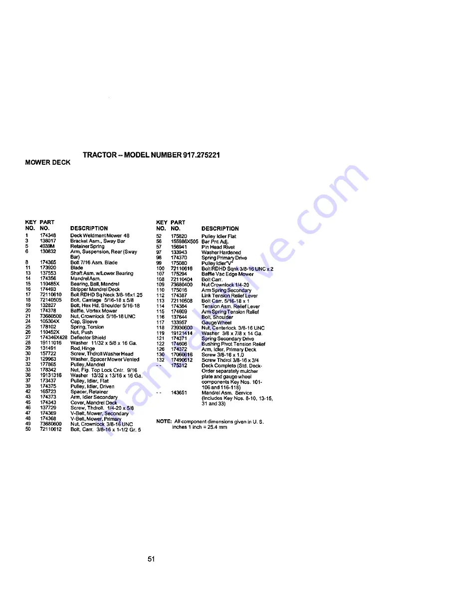 Craftsman 917.275221 Owner'S Manual Download Page 51