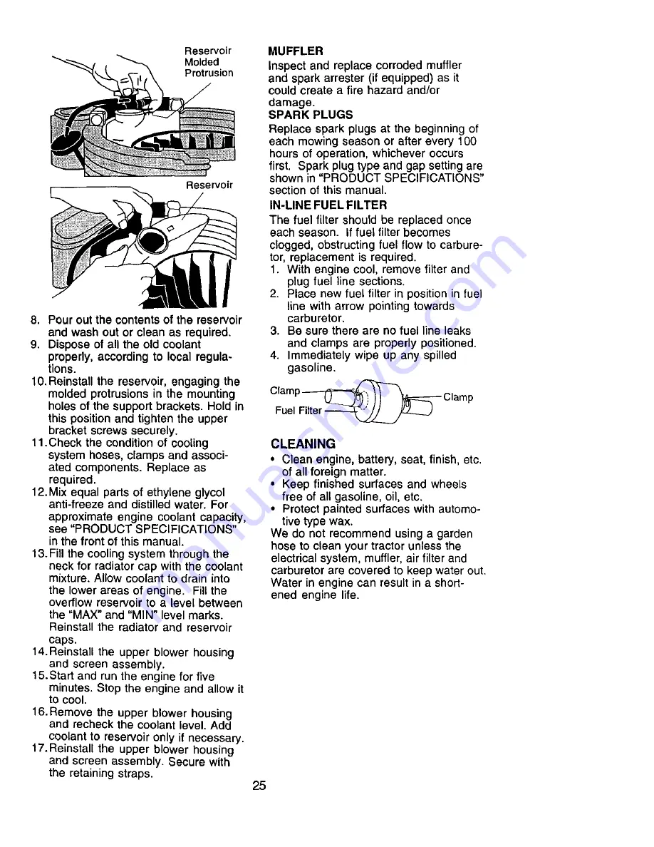 Craftsman 917.275240 Owner'S Manual Download Page 25