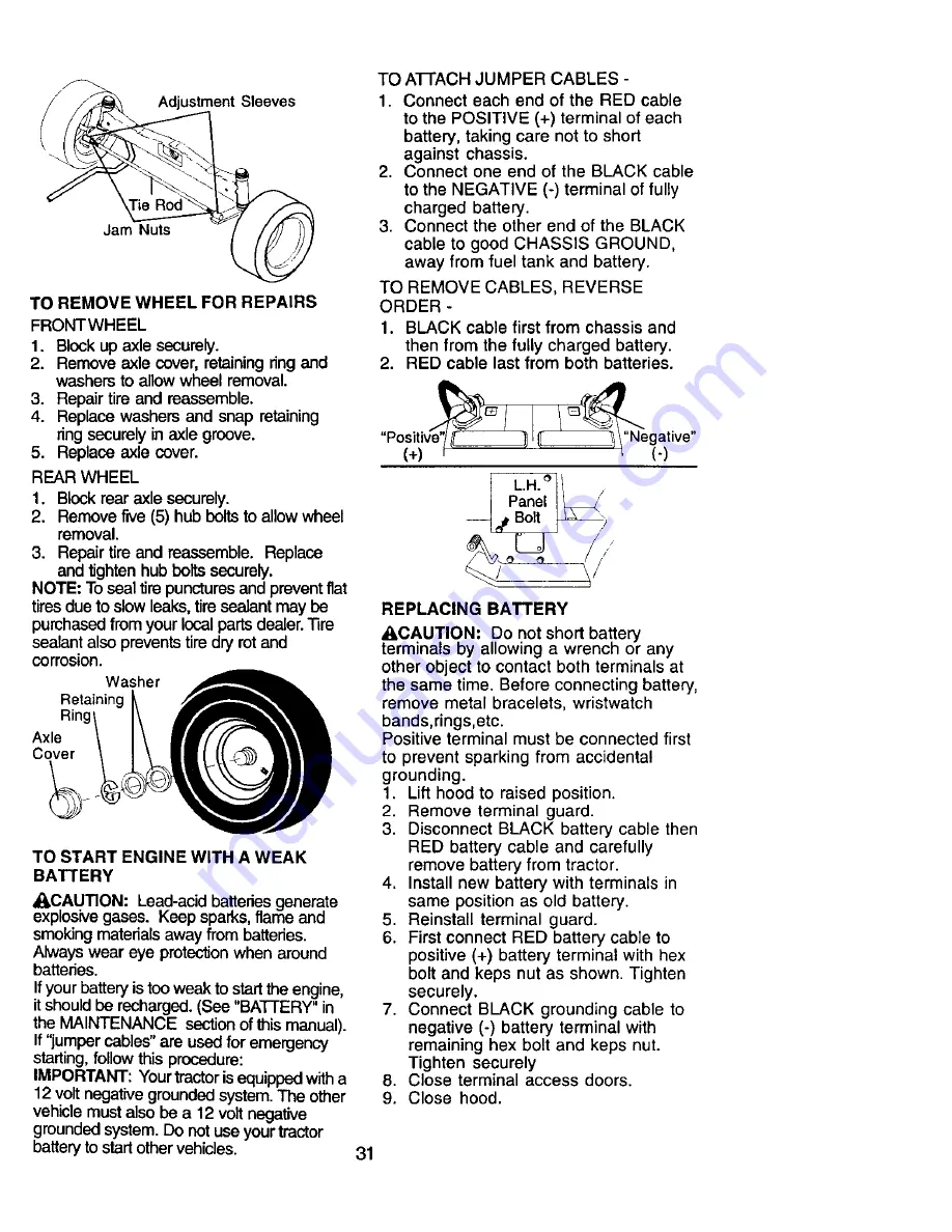 Craftsman 917.275240 Owner'S Manual Download Page 31