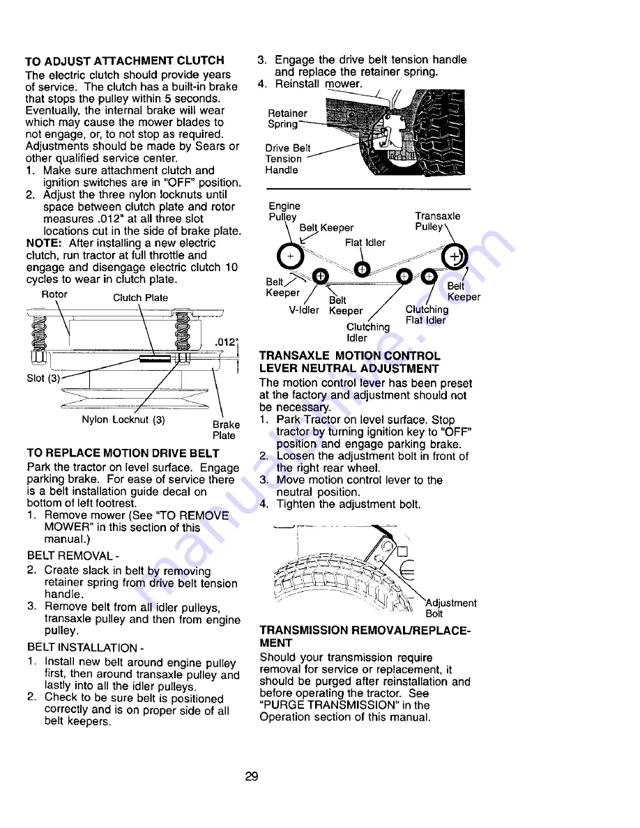 Craftsman 917.275242 Owner'S Manual Download Page 29