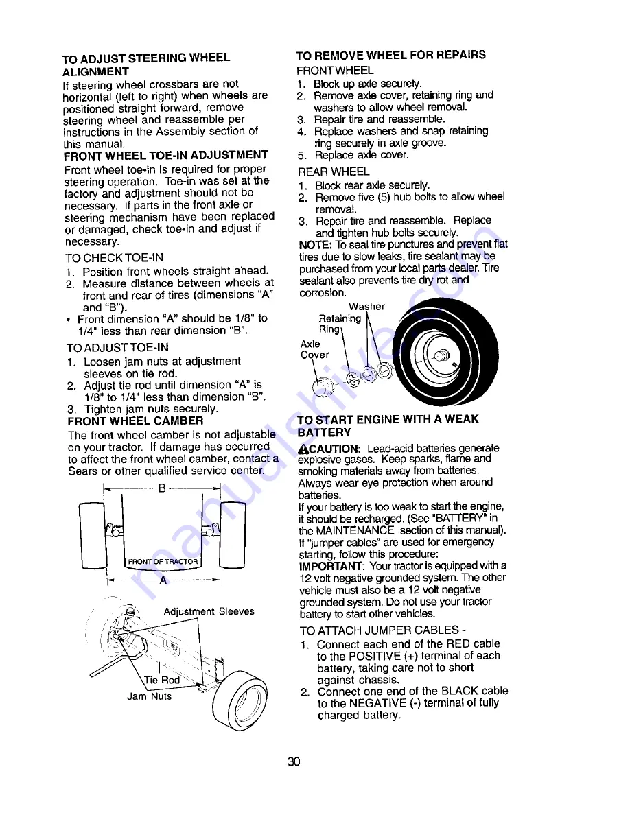 Craftsman 917.275242 Owner'S Manual Download Page 30