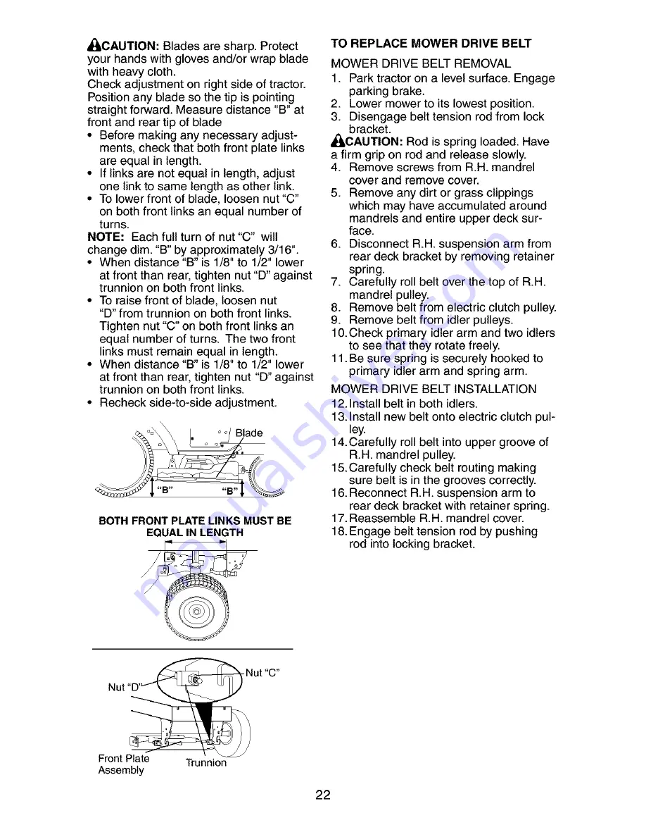 Craftsman 917.275282 Owner'S Manual Download Page 22