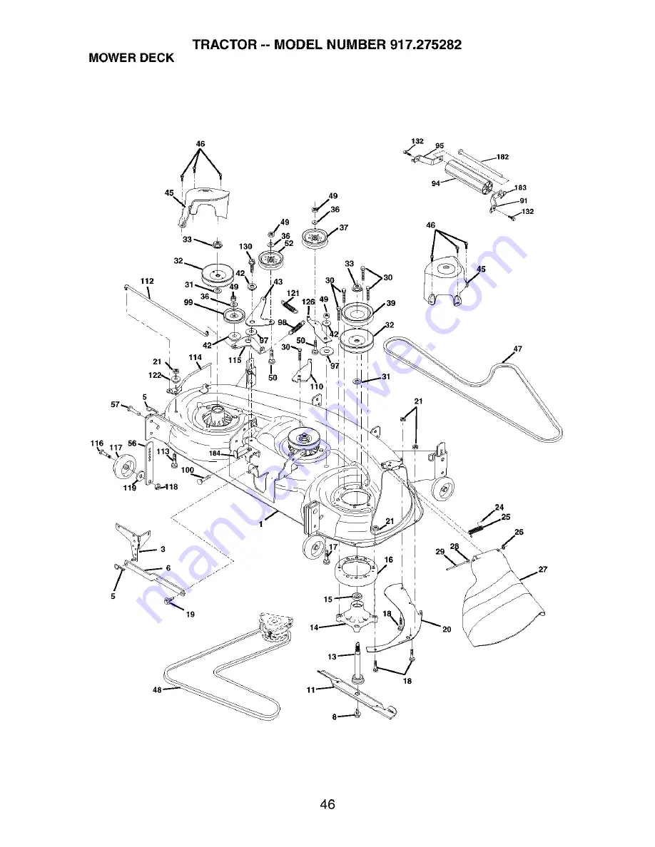 Craftsman 917.275282 Скачать руководство пользователя страница 46