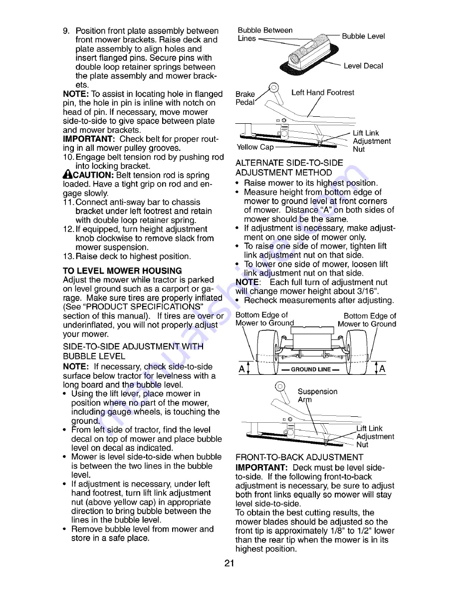 Craftsman 917.275283 Скачать руководство пользователя страница 21