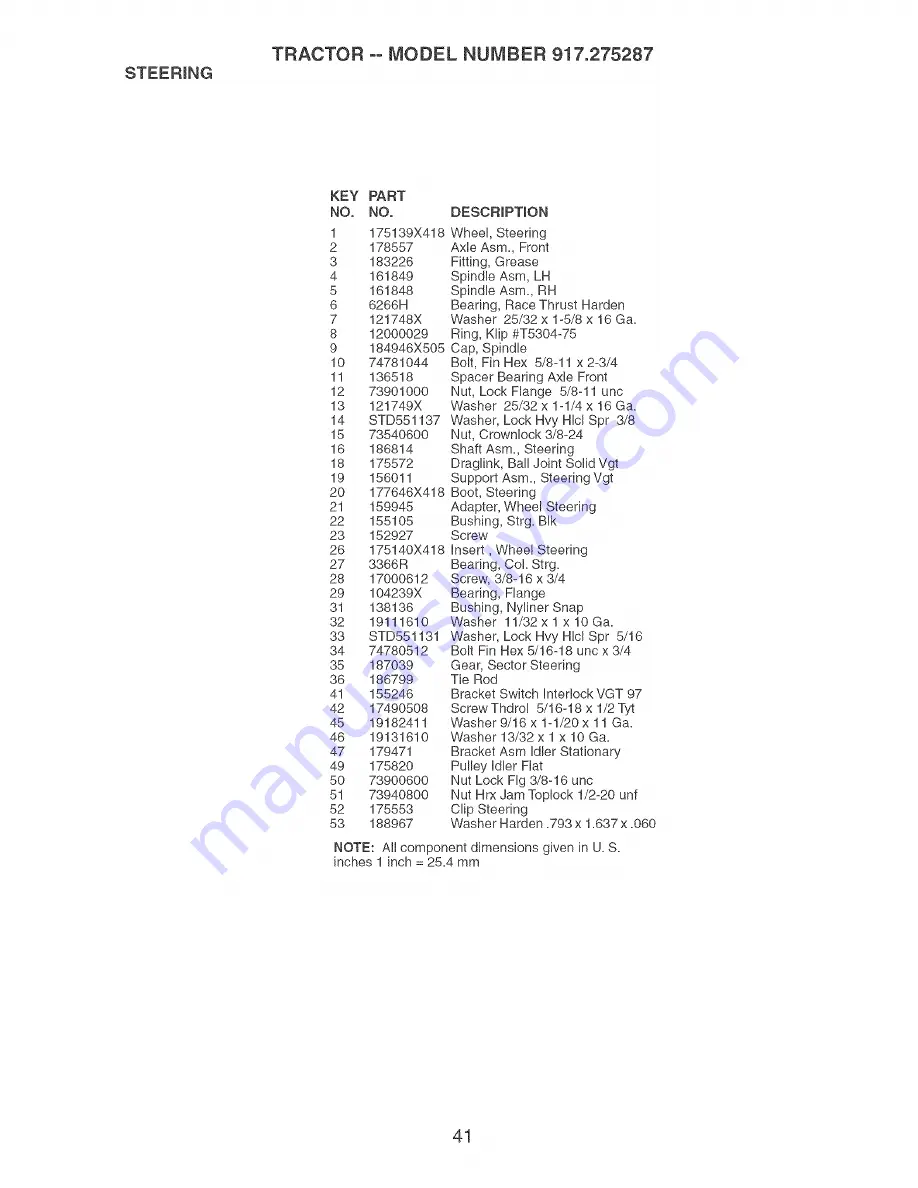 Craftsman 917.275287 Owner'S Manual Download Page 41