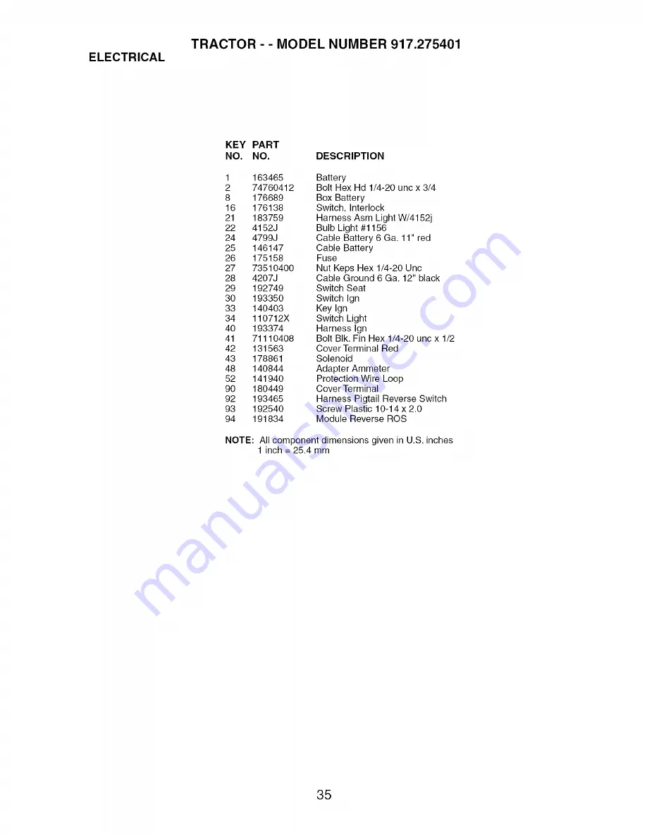 Craftsman 917.275401 Owner'S Manual Download Page 35