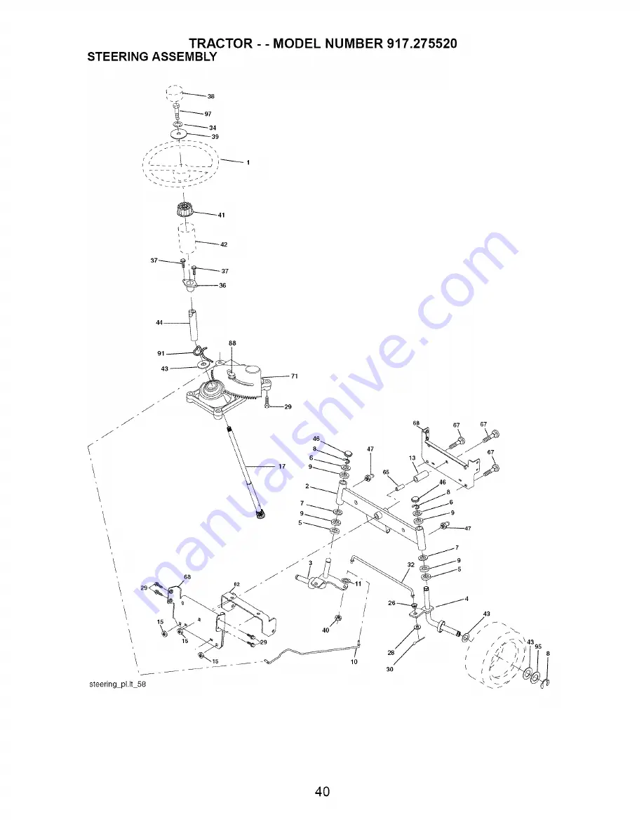 Craftsman 917.275520 Owner'S Manual Download Page 40